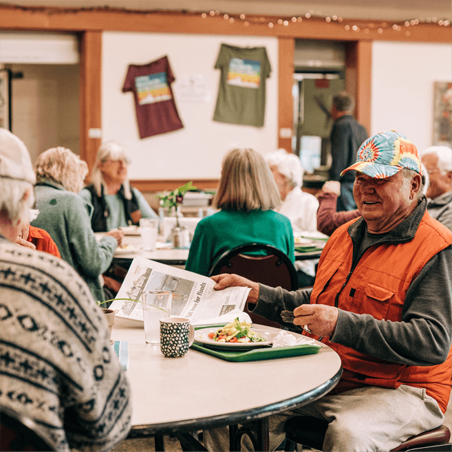 Seniors at Seniors West of The Tetons